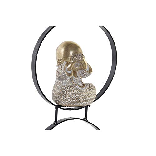 Figurita Buda de Suerte Decoracion 56 cm (Ver, oir, callar)