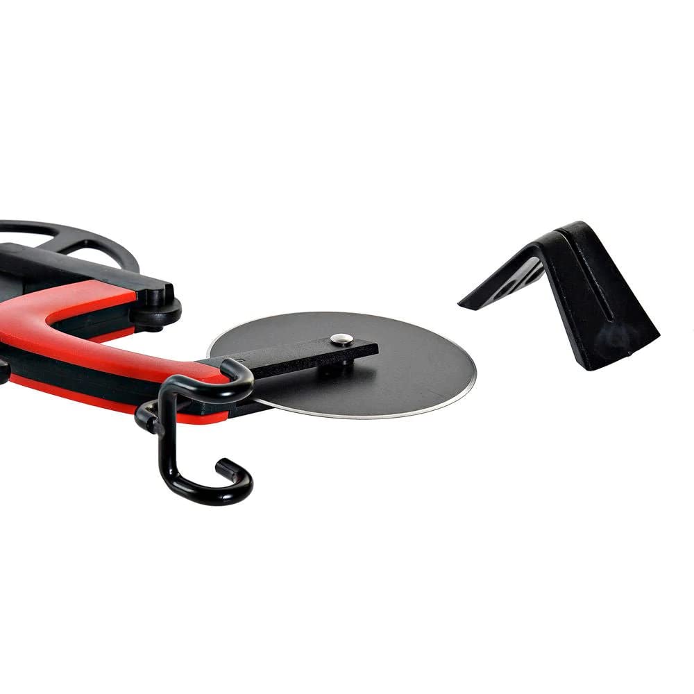 Cortador de Pizza Original diseño Bicicleta Rojo Negro