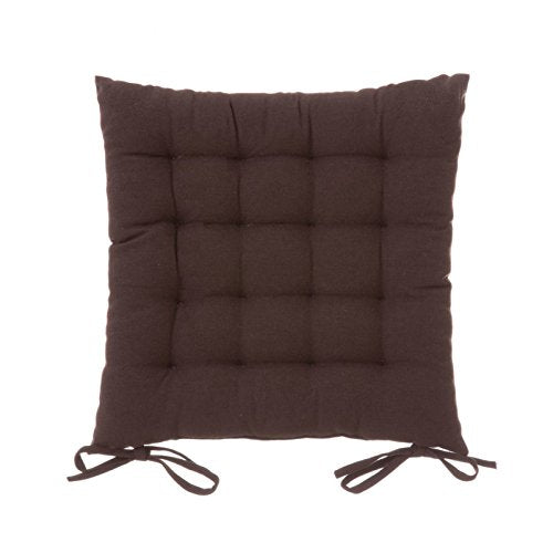 Cojín de 40x40 Moderno marrón de algodón/poliéster para salón Bretaña