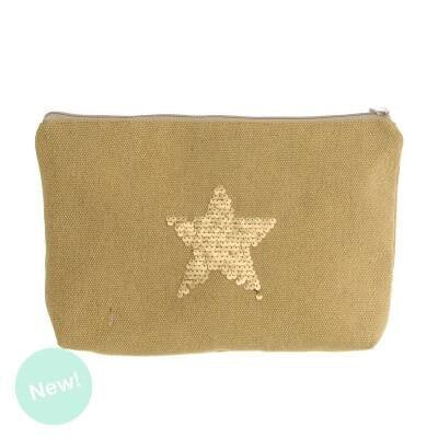 Neceser Mostaza Estrella Oro