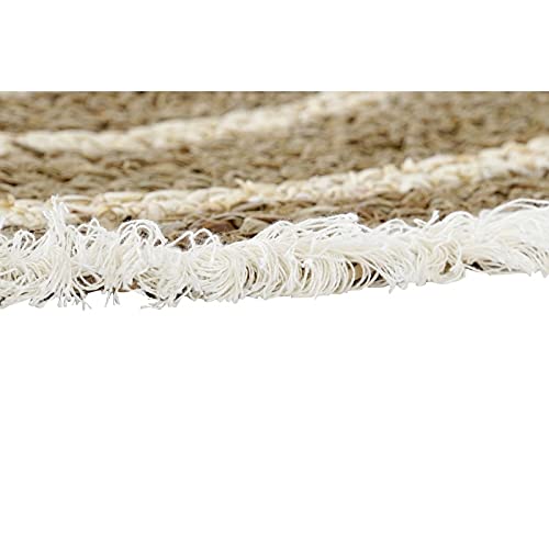 Alfombra Fibra maiz Seagrass 83x83 cm