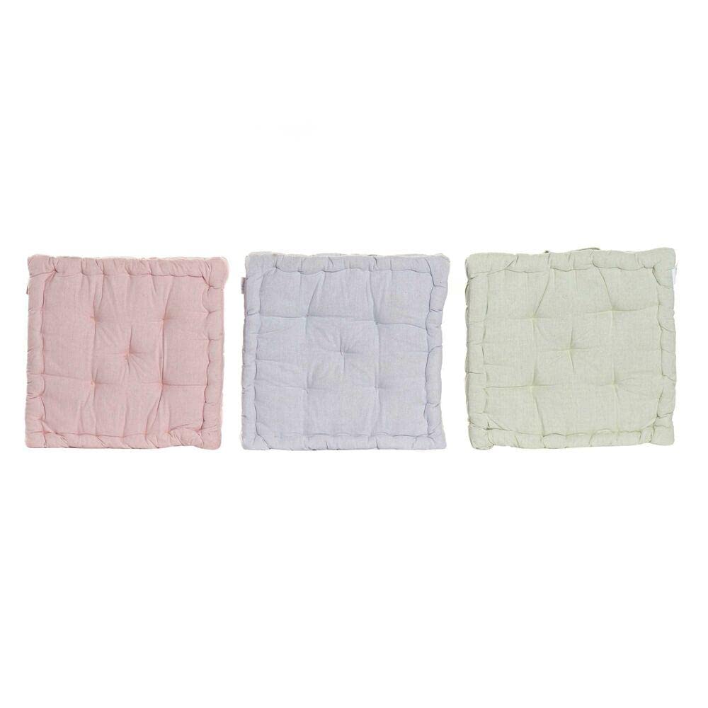 Cojines Silla 100% Algodon Colores Pastel