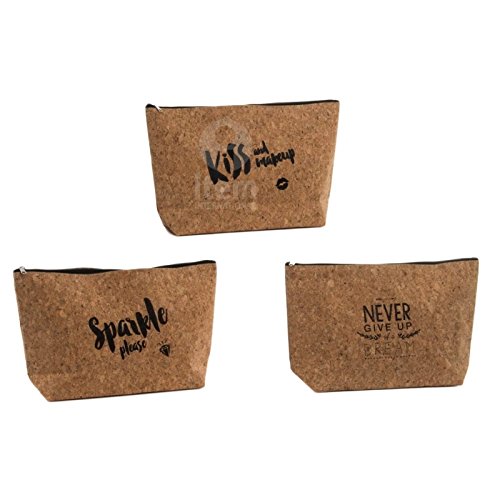 Set 3 neceser corcho chic