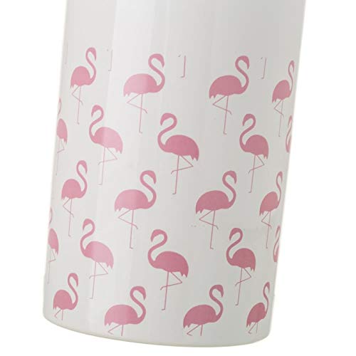 Conjunto Set baño 3 Piezas Ceramica de framencos Rosa Blanco