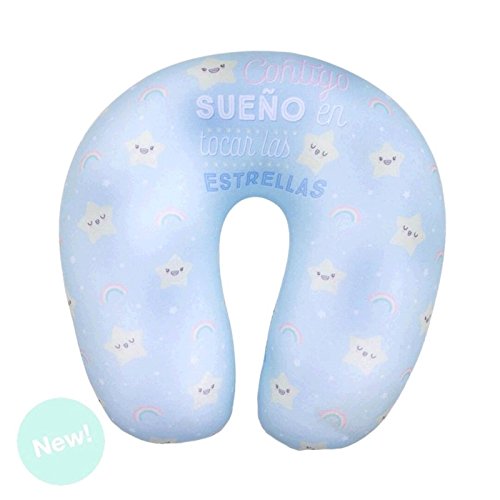 Cojin de viaje, diseño "Estrellas"