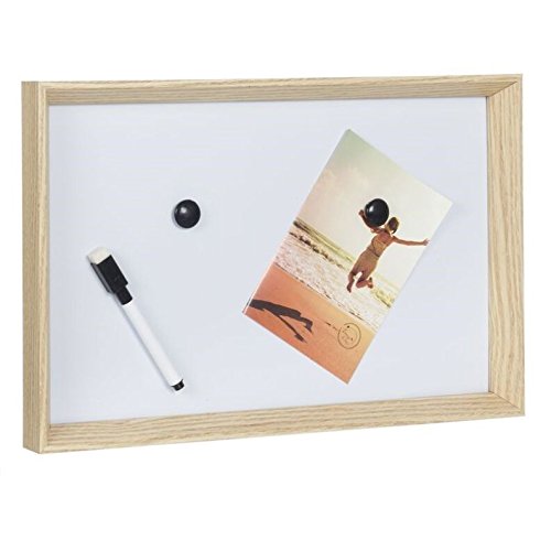 Pizarra con rotulador + 3 imanes 37x24 cm