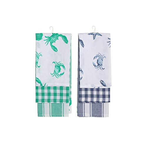 Pack Set 6 Trapo de Cocina de Algodon 170 GMS.