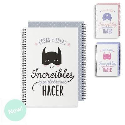 Set 3 Libretas A5 Heroe 3C