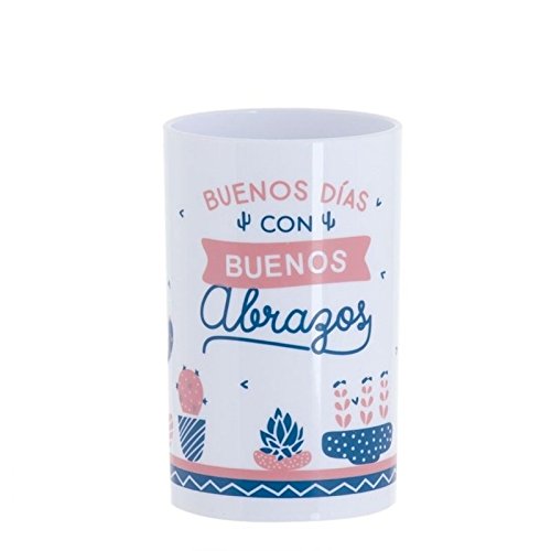 Accesorios de baño con Frase CACTUSde PVC para Cuarto de baño