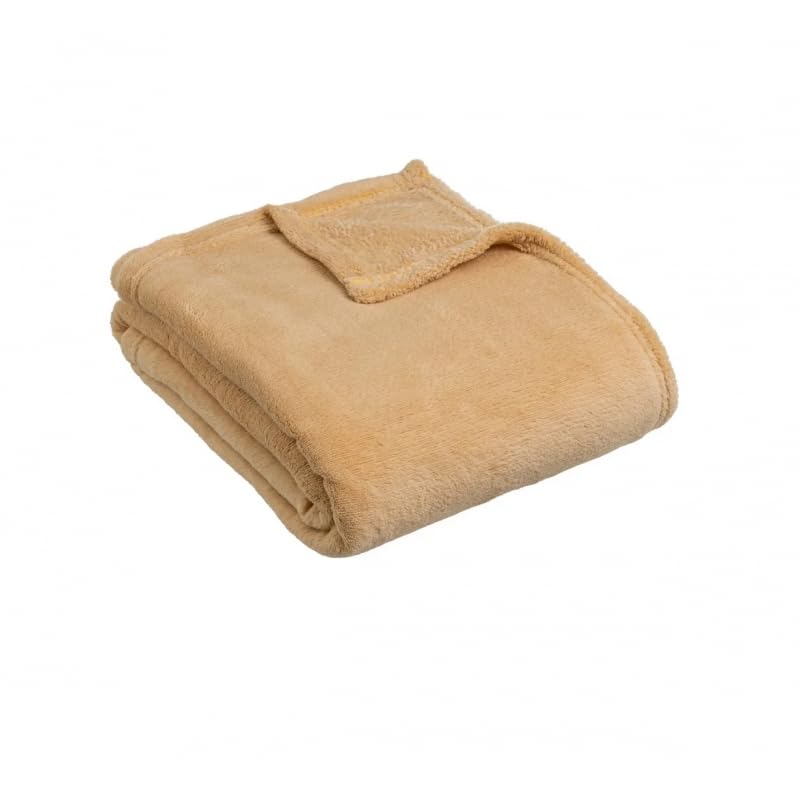 DAMDAM GO Manta De Sofá Suave y Calido, Manta Polar para Cama 100% Poliester 130x160 cm