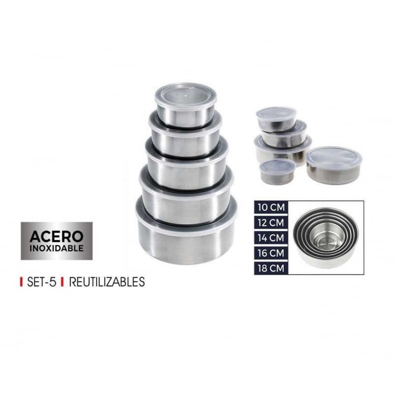 DAMDAM GO - Set de 3 fiambreras de Cristal con Tapa - herméticos antifugas para Horno microondas congelador y lavavajillas