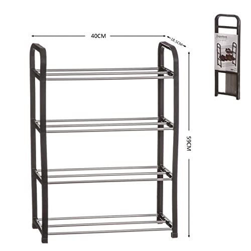 Estante Zapatero, Estante para Zapatos para el Pasillo, Dormitorio, Sala de Estar