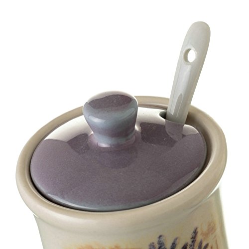 Azucarero y Jarra Lavanda Stoneware 11,40 x 6,80 x 8 cm