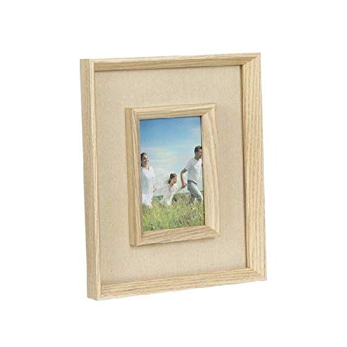 Portafotos Yute Marcos de Fotos Decoración del hogar Unisex Adulto, Multicolor (Multicolor), única
