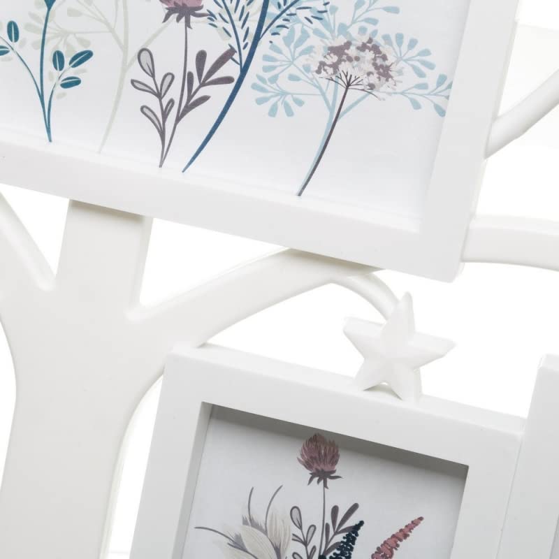 Portafotos Multiple arbol Blanco 46x53,50 cm