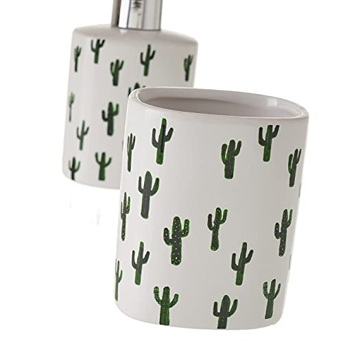 Conjunto Set baño 3 Piezas Ceramica de Cactus
