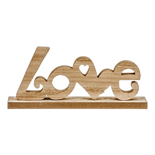 Decoracion sobremesa Madera Love