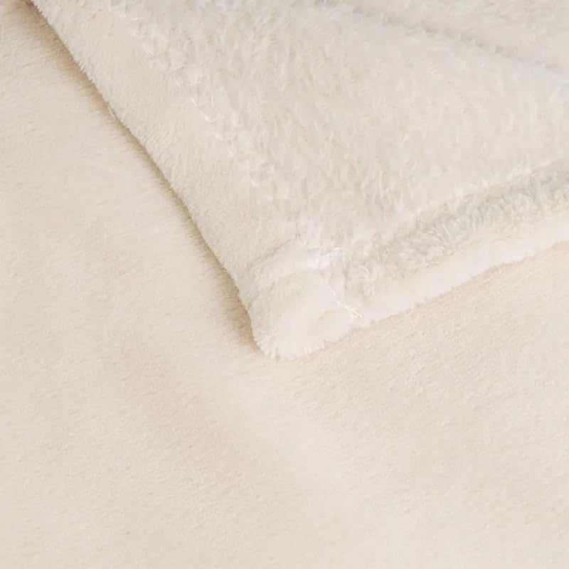 DAMDAM GO Manta De Sofá Suave y Calido, Manta Polar para Cama 100% Poliester 130x160 cm