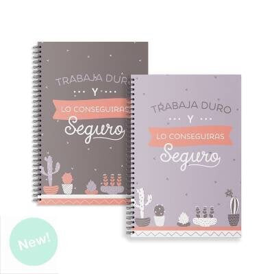 Set 2 Libretas A5 Cactus 2C
