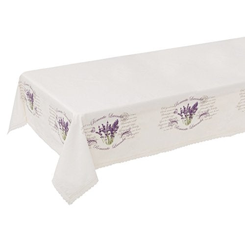 Mantel mesa provenzal lila lavanda 148x200 cm