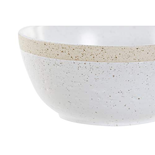 Pack 4 Bol gres Mate Blanco 700ml