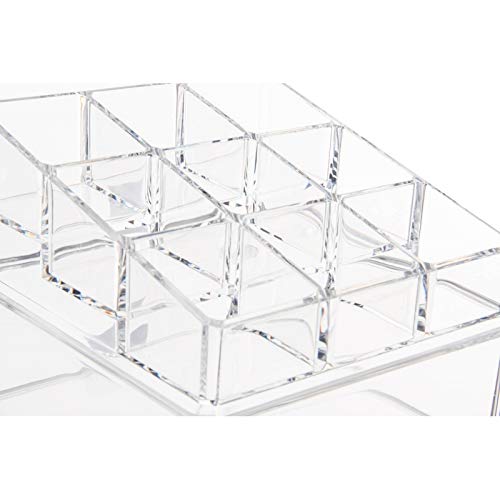 Organizador acrilico de cosméticos 11 Compartimentos para baño