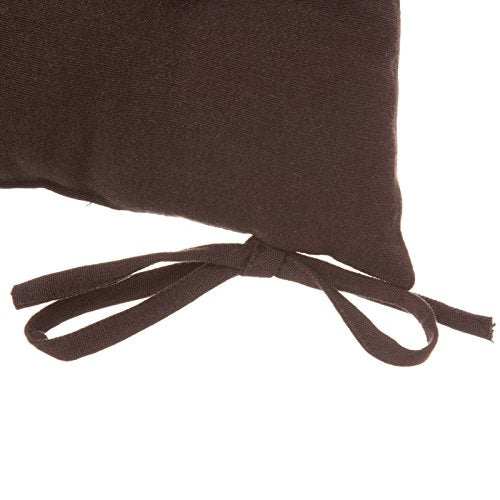 Cojín de 40x40 Moderno marrón de algodón/poliéster para salón Bretaña