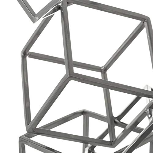 Decoracion Metal sobremesa - Plateado