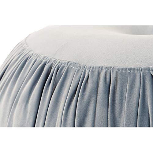 Reposapies Poliester Verde Terciopelo