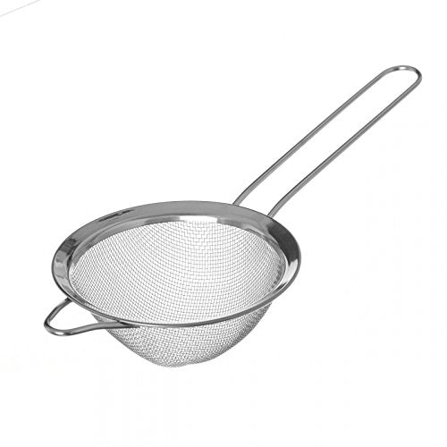 Colador Acero Inoxidable 10 x 4,50 x 25 cm Peso: 50 Gramos.