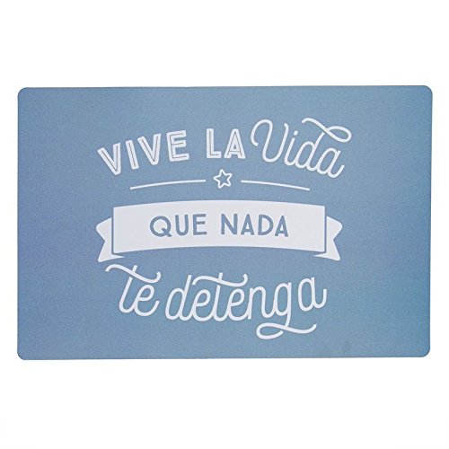 Juego de 12 Individuales de Mesa con Frases Positiva
