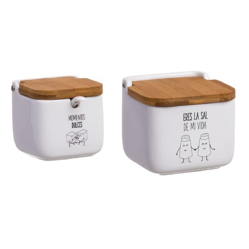 Salero y azucarero de Cocina Original metacrilato de diseño, recipientes acrilico Almacenamiento…