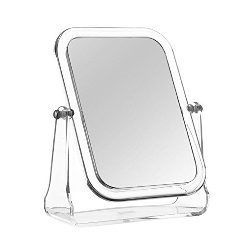 Espejo de 3 aumentos clásico Transparente de poliestireno para baño Basic