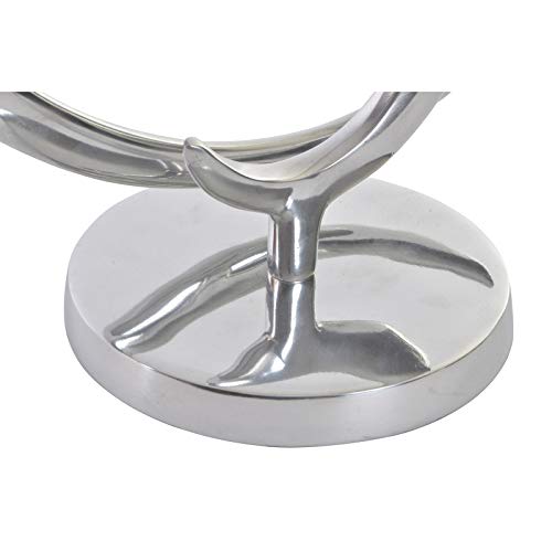 Decoracion Aluminio Corazon 28x14x33 cm