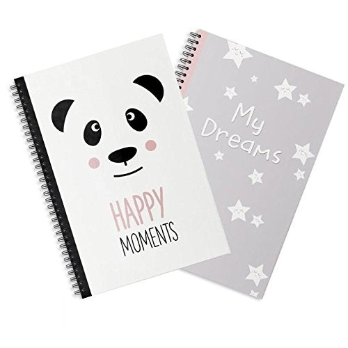 Libretas A4 diseño juvenil - Pack 2 ud.