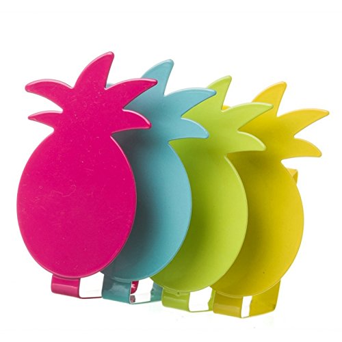 Set 8 pinza sujetamantel de acero colores