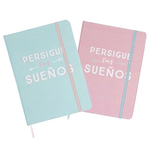 Libreta Moleskin Frases Original Persique Tus sueños- Pack 2 ud.