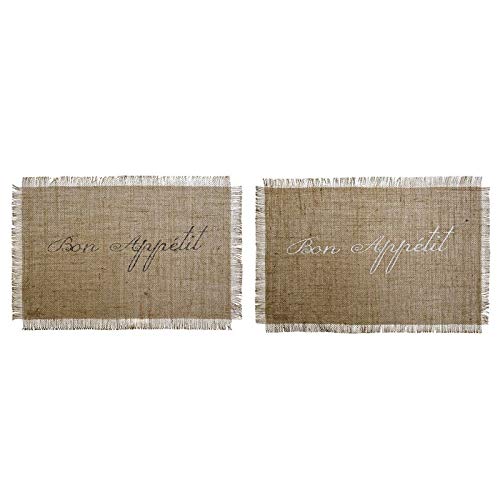 Juego de 12 Individuales Jute 2 Modelo Surtido Bon Appétit