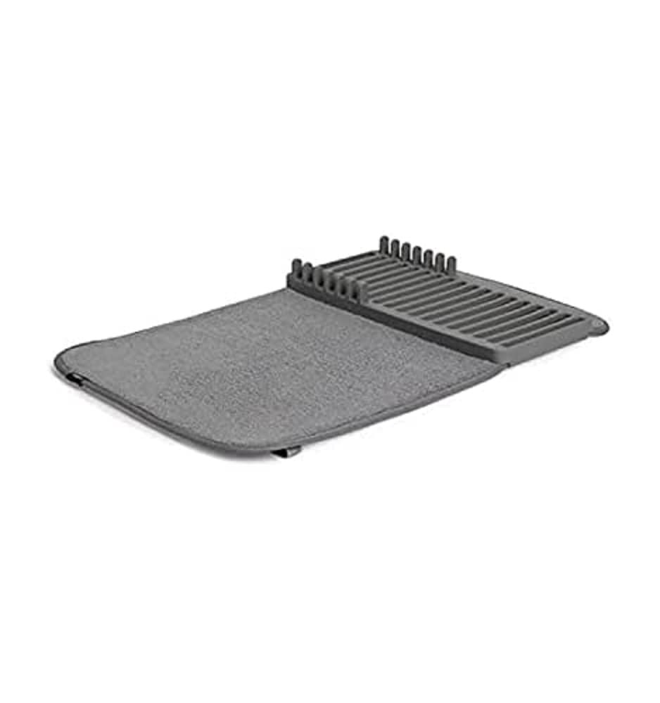 Udry mini Escurridor de platos, Gris carbón