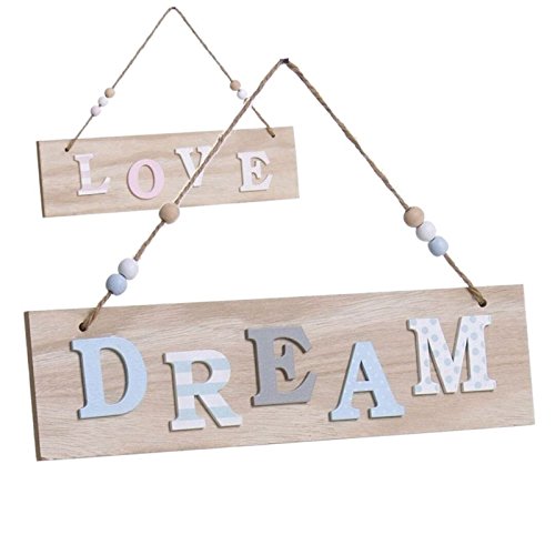 Cartel Infantil de Madera para habitancion