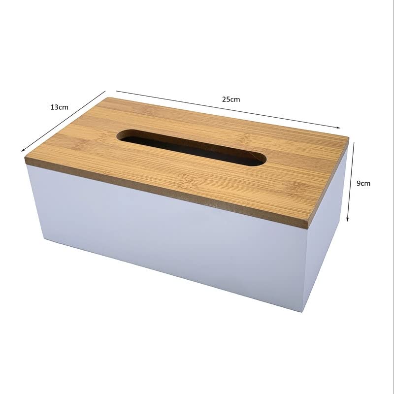 Caja Pañuelos Papel Rectangular para Multifunción la Oficina o casa baño