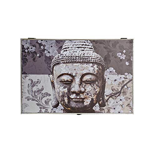 Tapa de Contador diseño Oriental Buda Gris