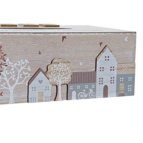 Caja para pañuelos de Madera Home Casas