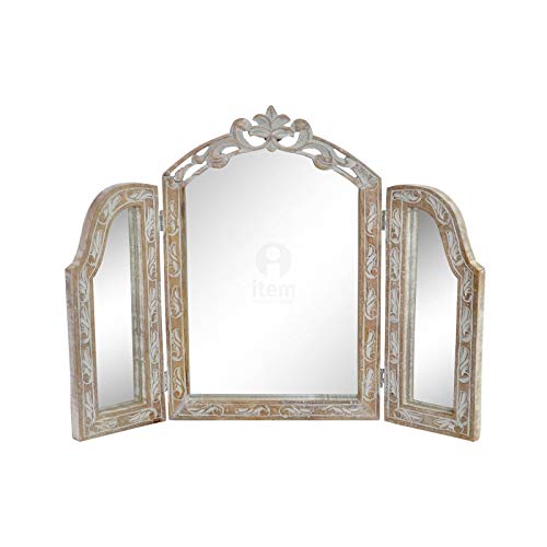 Espejo de Ventana plegabre Mango tocador decape