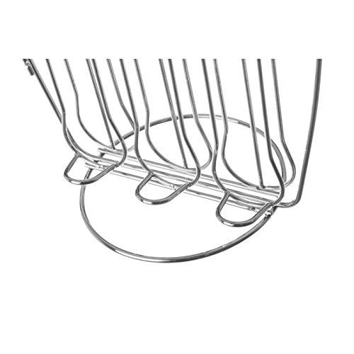 Dispensador de capsulas de café en Metal Plateado Moderno para Cocina Basic