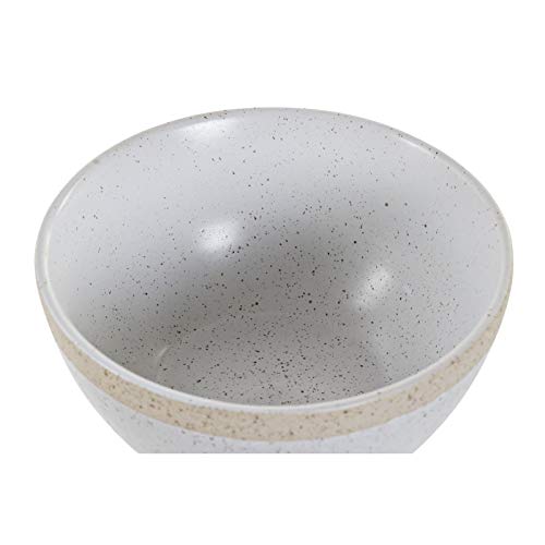 Pack 4 Bol gres Mate Blanco 700ml