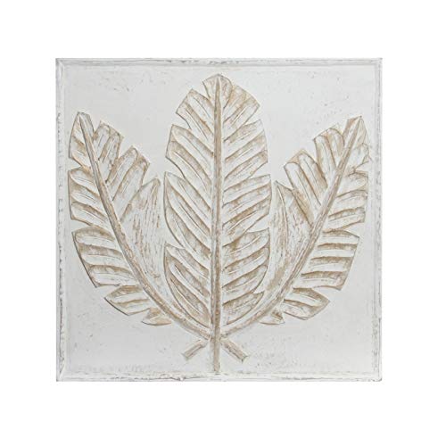 Mural Decoracion Tallada Natural Etnico Envejecido 90x90 cm