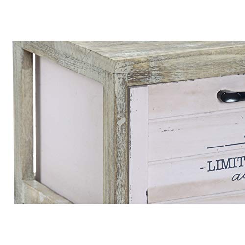 Cajonera paulownmia de Madera con 3 cajones Dormitorio