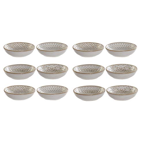 Pack de 12 Bandeja para Salsa gres esmaltado