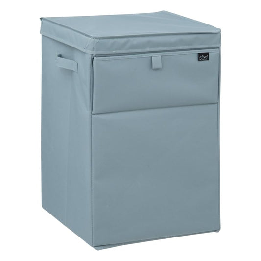 Cesto de Ropa Sucia con Tapa 65L Para la Ropa Lavandería Organización de Ropa, Rectangular